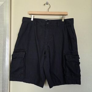 Urban Pipeline Black Cargo Shorts Street Style